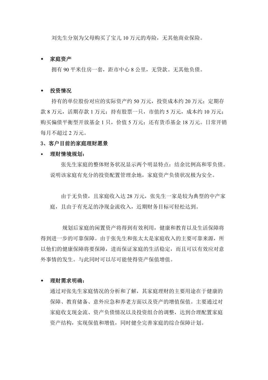 理财方案设计(理财方案设计实训)
